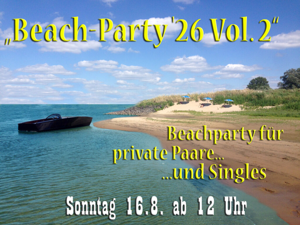 Sexparty am privaten Strand mir Nora, Fanny u.a.